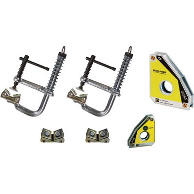 Strong Hand Tools Economy Welding Table Accessory Clamp Kit - 6-Pc. Set, Mode...