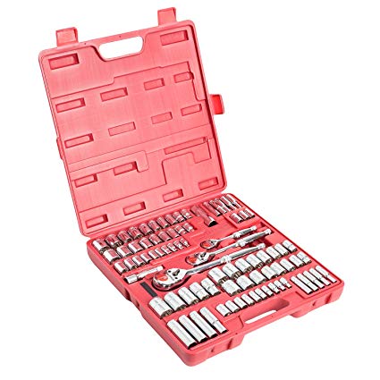 GreatNeck HC82U Multi-Drive Mechanic's Tool Set, 82-Piece