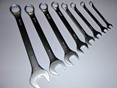 8pc Whitworth Combination Spanner Set